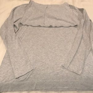 Women’s LL Bean cotton cowl neck shirt